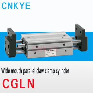 카모찌 와이드 마우스 평행 클로 클램프 실린더 CGLN-10-020-10-040-060 CGLN-16-030-060-080-20-040-100-25-050-120 -32-070-120-160