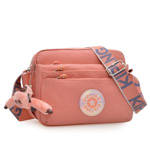 트렌디한 여성용 경량 크로스바디 백팩 - 봄-여름, 멀티 지퍼, 대용량, 방수 숄더백