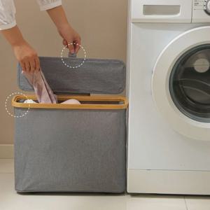 휴대용 세탁 바구니 접이식 옷통 욕실 침실 다용도 수납 정리함 화장지 수건용 ​
