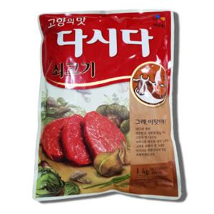 CJ 제일제당 백설 쇠고기 다시다 1kg (무료배송)