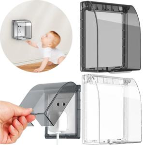 소켓 커버 어린이 안전 케이스 욕실 용품 소켓 86 유형 방수 보호 상자 전원 콘센트 플러그