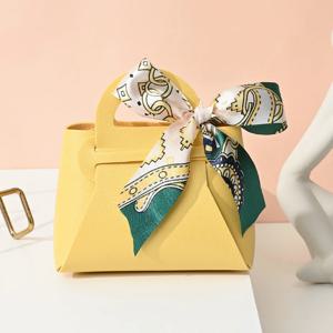 위클 단체 간식 선물 과자 세트 행사 이벤트 구디백 라이트옐로우 연노랑