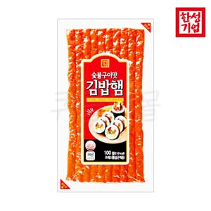 [한성] 숯불구이맛 김밥햄 100g / 김밥재료