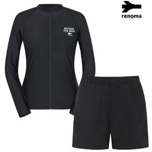 여성인컵집업래쉬가드상하세트 LS2F706-색2종중택1