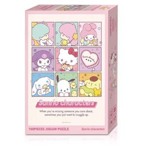 산리오 직소 퍼즐 100PCS 쁘띠마망