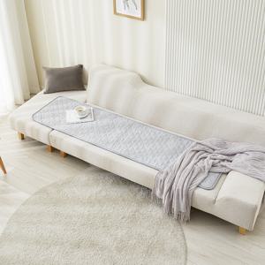 눕자 EMF 카본 탄소 1인용 2인용 찜질전기매트 쇼파겸용 라이트그레이 50X180