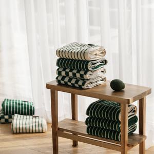 [무케] 디어리얼_숲숲수건 1P(벌크포장) 첨단향균기능원사 저염색공법 무형광