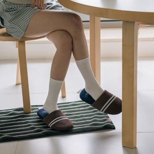 [무케] 디어리얼_초코나무 타올 룸 발매트 가든그린 1P 집들이선물/주방매트/욕실매트/현관매트