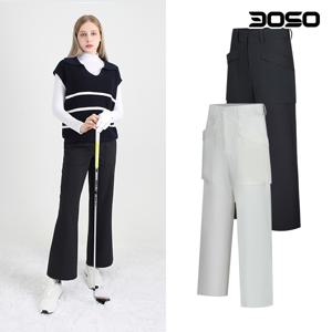 골프웨어 여성 봄 여름 초가을 와이드 여자 골프바지/WKSMT