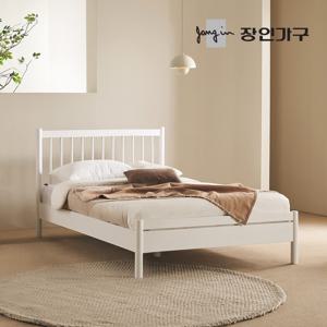 뉴피터 SE0등급 베이직 일반형 원목 침대 Q+본넬 유로탑매트