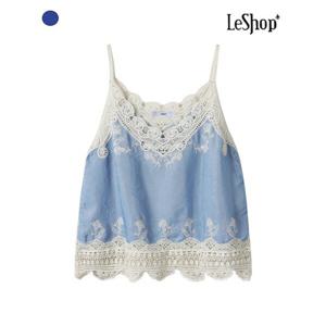 크로쉐 레이스 나시 블라우스 (BP6BL062A)