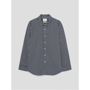 네이비 깅엄 체크 셔츠  네이비 (GC5764M08R)