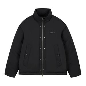 RVCA 남성 베이직 덕다운 패딩 점퍼 VE31DD021BLK