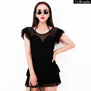 H스타일PP1902원피스수영복세트 비치웨어 래쉬가드 비키니 OPS 바캉스 빅사이즈 휴가