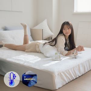히말라야 듀라론 일체형 냉감패드 아이스 쿨링 여름 침대 매트리스 커버 4size