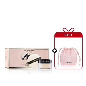 [25홀리데이]트랜스루센트 루스 세팅 파우더 울트라 블러 & 퍼프[+파우치]