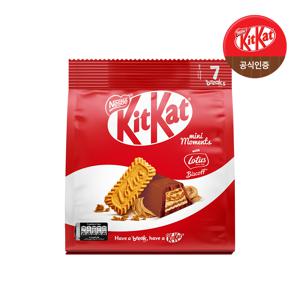 킷캣 초콜릿 로투스 미니모먼츠 (7개입)