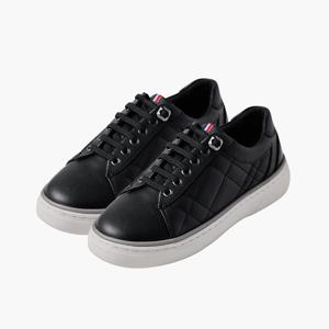 [창고정리] 여성 퀼팅스니커즈_블랙