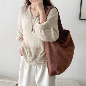 [최초가 59,800] 리밀라 세무 스웨이드 백 보부상 숄더백 가을 겨울 가방