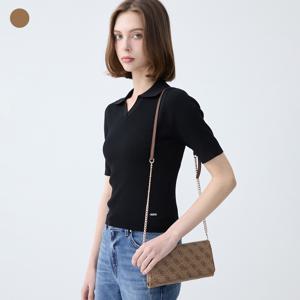 노엘2_NOELLE II 패턴 미니 크로스바디 플랩백 HP2A3A38