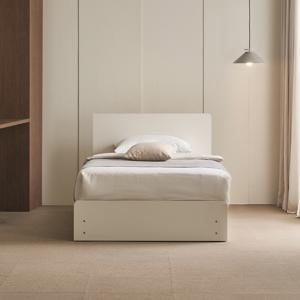 에몬스 플랫온 LED 호텔 수납침대 SS + 휴 플랫탑 매트리스