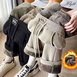 [하프클럽] (55~88)2종세트 밴딩안감털 코듀로이팬츠 여성패딩바지 방한바지 겨울등산바지 바지세트 여성기모