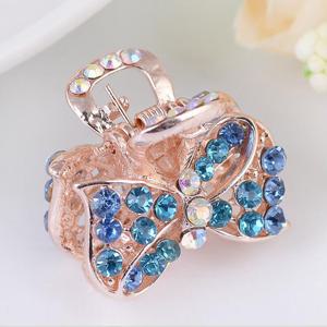 집게핀 큐빅 포인트 헤어 헤어핀 집게핀 삔 헤어장식 혼주 돌잔치 미니핀 미니집게핀