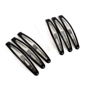 (6P) 블랙 딱핀 포인트핀 머리핀 똑딱핀 똑딱이핀 앞 딱핀 깔끔한스타일 고정핀 심플헤어핀