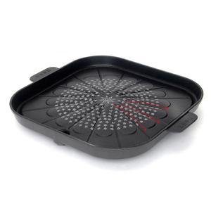 국내산 키친아트 다이아몬드 5중코팅 사각구이팬31cm 구이팬 불판 그릴 삼겹살 로스구이 사각