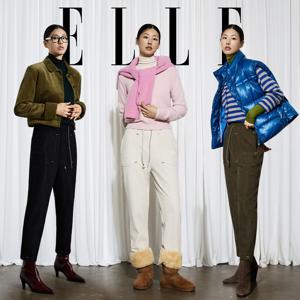 [ELLE] 엘르 25FW 코듀로이 이지 팬츠 3종