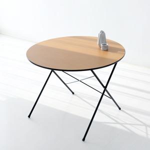 HOMATO 접이식테이블 라운드 D100