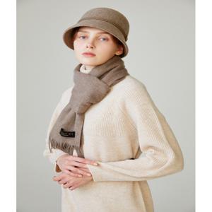 액세서리 남성 [[24FW]] WBMU4F303W2 브라운 멜란지 캐시미어 머플러