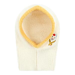 [키즈]크림 베어 슈슈 셔닐 바라클라바_BU54AH301