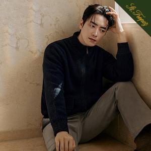 25FW 슈퍼파인 메리노 울 블렌드 윈드프루프 집업