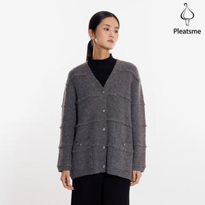 [최초가 218000원] 숏 프린지 트위드 롱 가디건_EKCDW125004