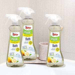독일 오가닉 레몬 욕실 청소 클리너 500ml 3개 물때 욕조 세면대 변기 화장실 세제