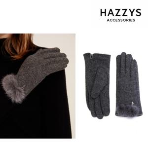 [선물포장][여성장갑] 그레이 밍크퍼 장갑 HIGV4F006G2