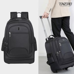 트롤리 바퀴 내장 이동 편리 대용량 백팩 여행용 학생가방 출장 등산 캠핑