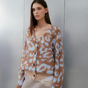 바니스 뉴욕 25FW 리사 레오퍼드 가디건