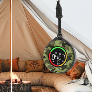 캠핑 디지털 일산화탄소 경보기 C타입 / 온도 습도 / 자석 부착식 / 디지털 화면 휴대용 CP-10D