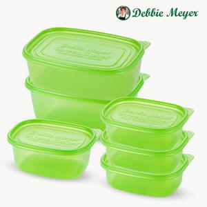 그린박스 밀프랩 반찬통 김치통 냉장고정리 4세트 6p