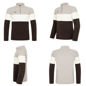 [밀레] MILLET 25 F/W 남성 써말 배색형 반집업 티셔츠_MLUWT272300_BP