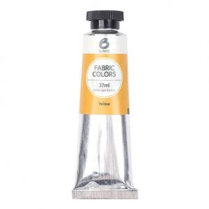 염색물감 낱색 37ml B2 YELLOW 염색물감 섬유물감 옷염색약 아크릴물감 의류염색약 리트다이