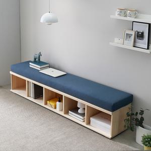 나무뜰 코젯 2000 책장형 원목 수납 벤치 소파 GM349