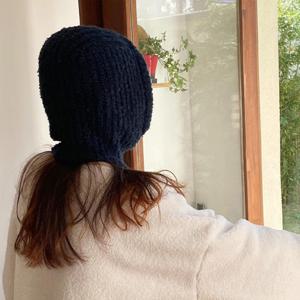 플레져 바라클라바 후드 넥 워머 겨울 빕 방한 여성