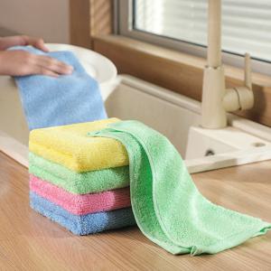 [5+5] 기름쏙 이지헹굼 자연유래 대나무행주 색상혼합 (총 10P)