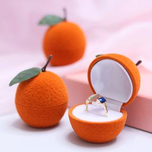 피어싱 귀걸이 보관함 귤 악세서리 케이스 반지 이벤트 프로포즈