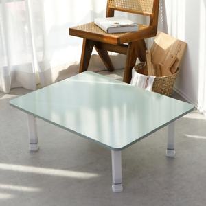 국산 접이식 밥상 라이트 민트 4단 라운드 테이블 800