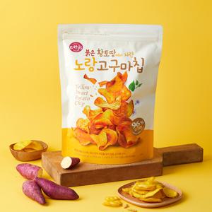 [이더스] 붉은 황토땅에서 자란 노랑 고구마칩 2팩