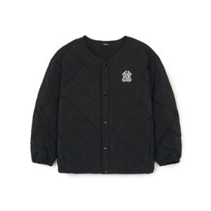 MLB키즈패딩 GQC 7ADJB1146-50BKS 베이직 경량 튜브패딩 뉴욕양키스